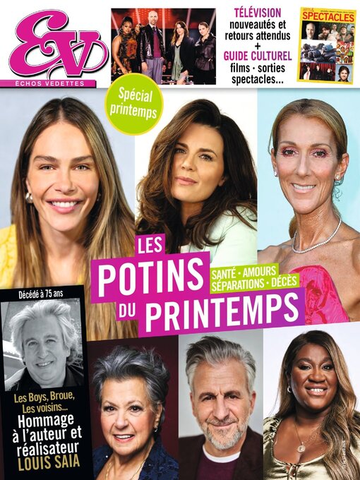 Title details for Échos Vedettes by TVA Publications Inc. - Available